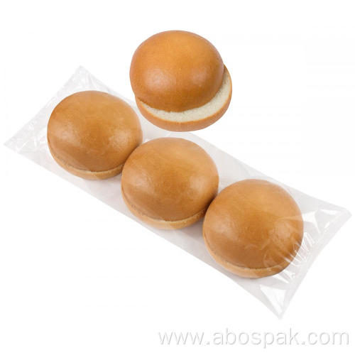 BOSTAR automatic burger buns pillow food packaging machine